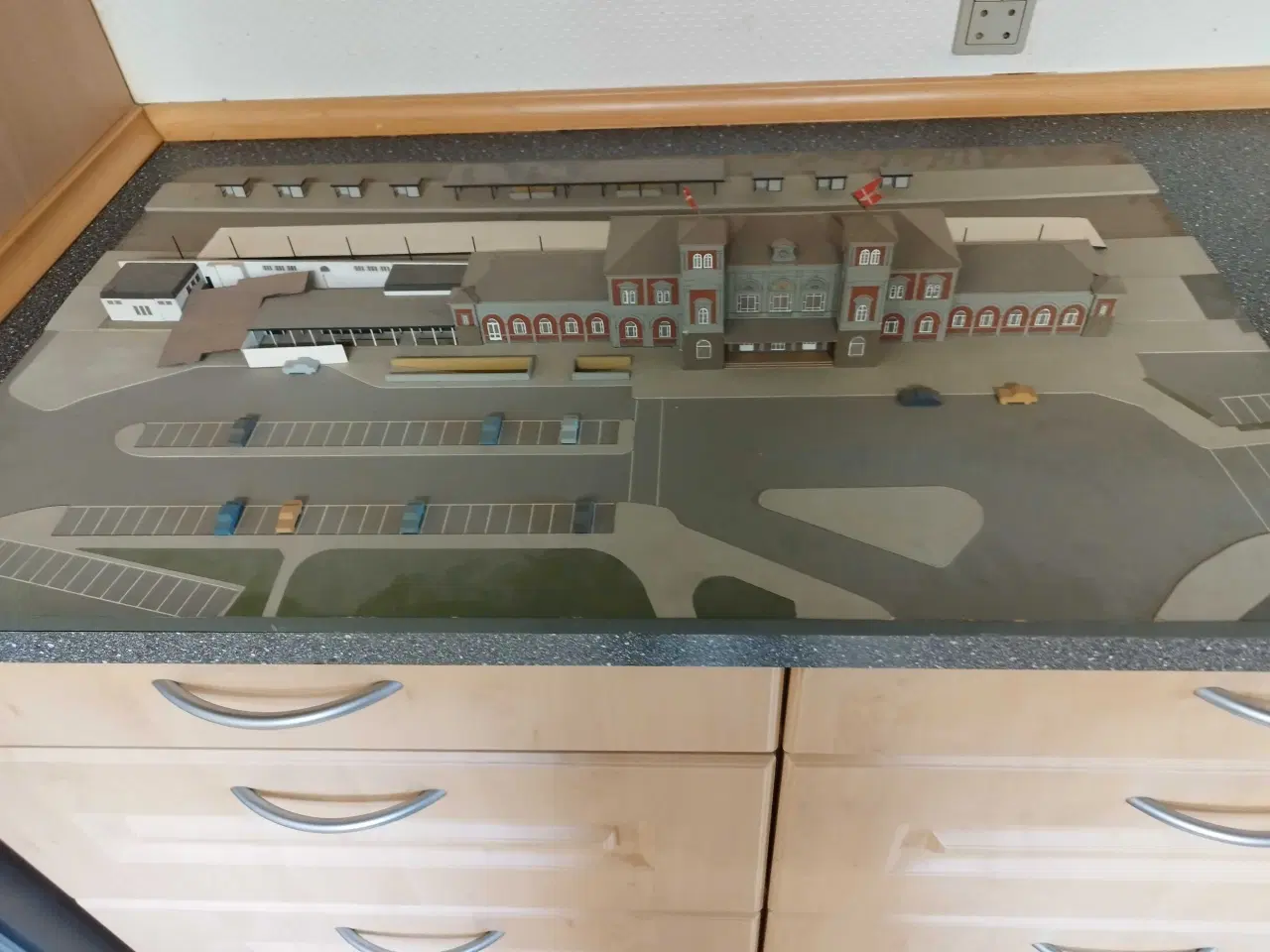 Billede 3 - Model af Aalborg Banegård 