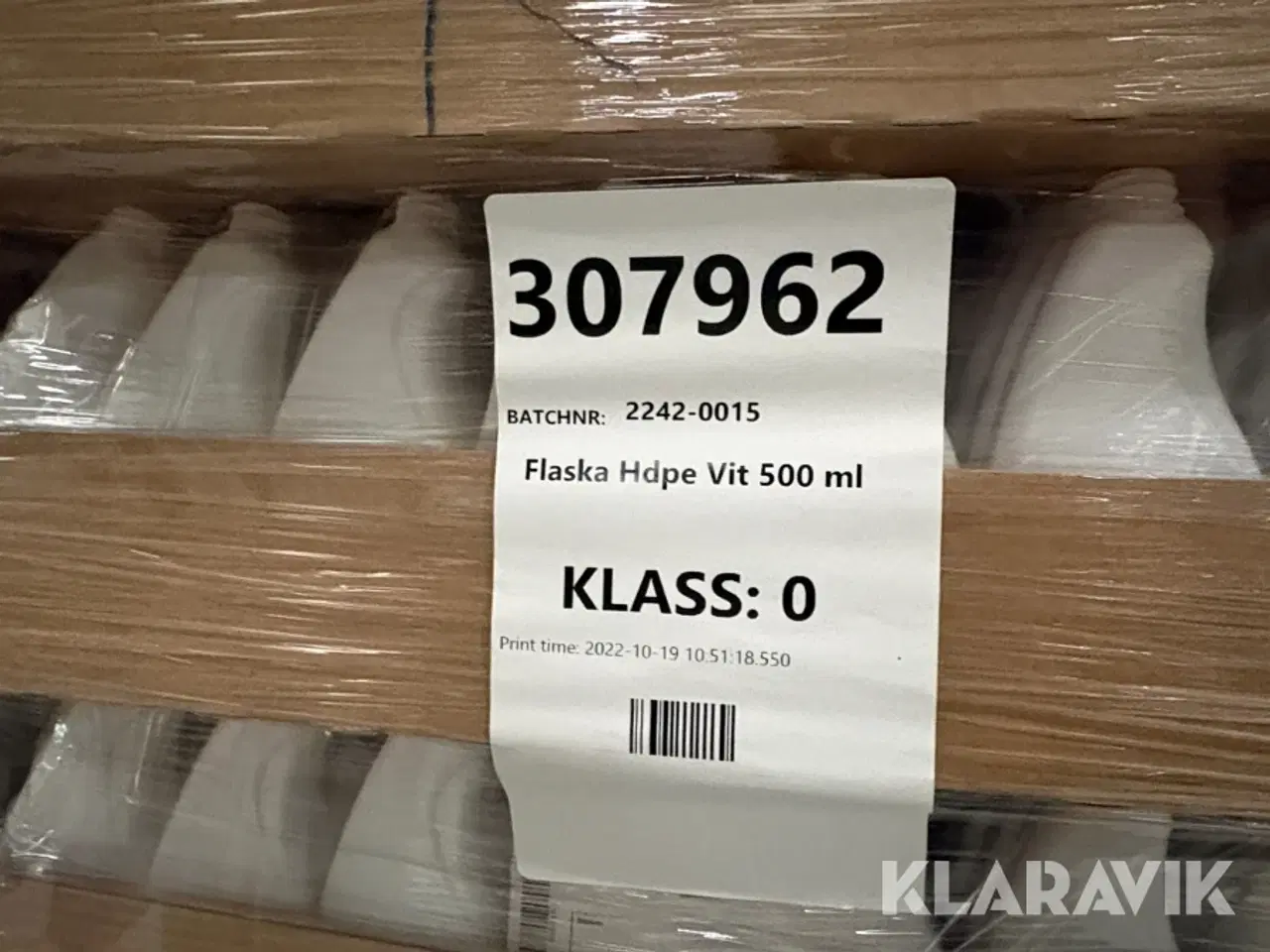 Billede 9 - Plastikflasker Enballator Mellerud AB 48E0050-281-968L - 2 paller af 960