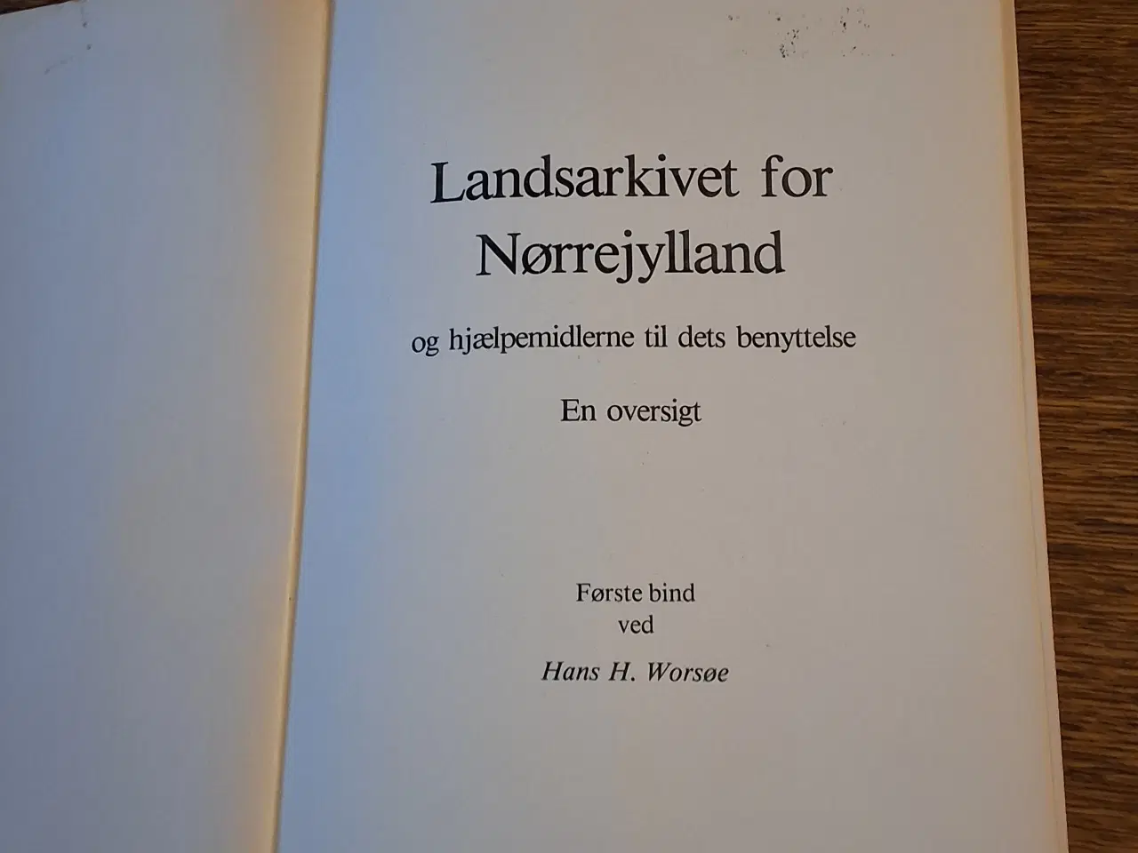 Billede 2 - LANDSARKIVET FOR NØRREJYLLAND 1+2