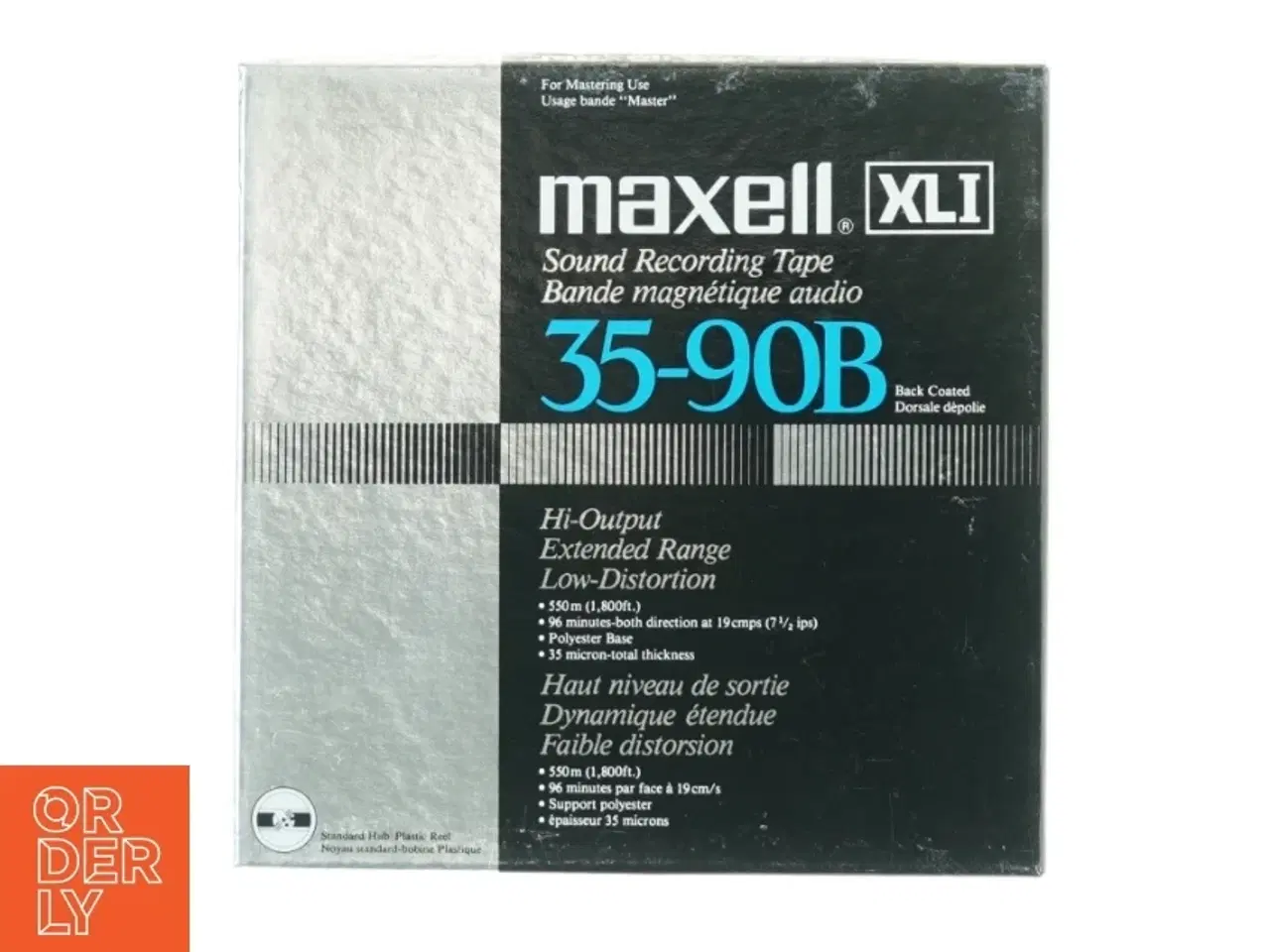 Billede 1 - Maxell XLI 35-90B Type II spolebånd (str. 18 x 18 cm)