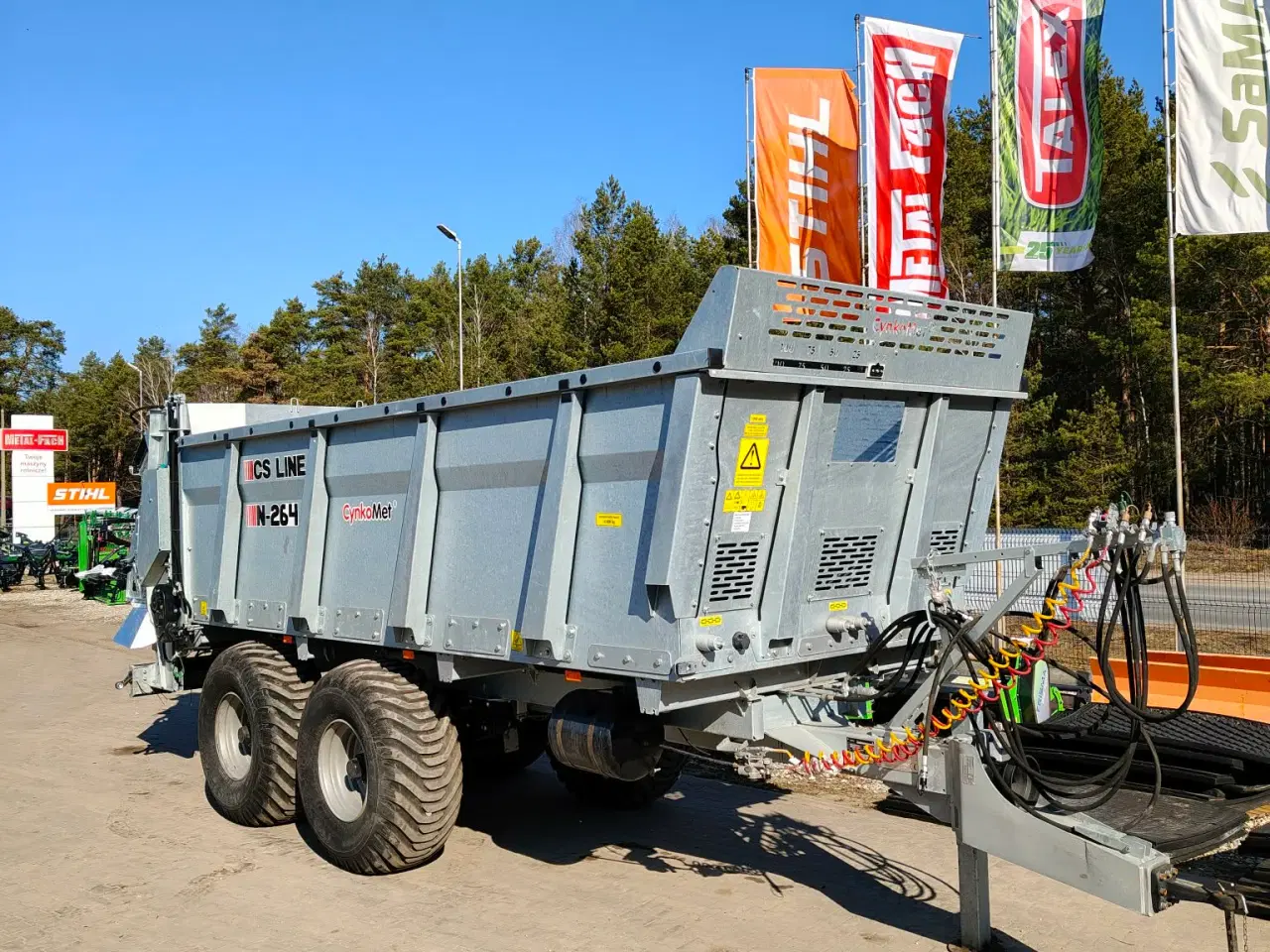 Billede 8 - N-114 ZEUS GØDNINGSSPREDER HELT NY!!