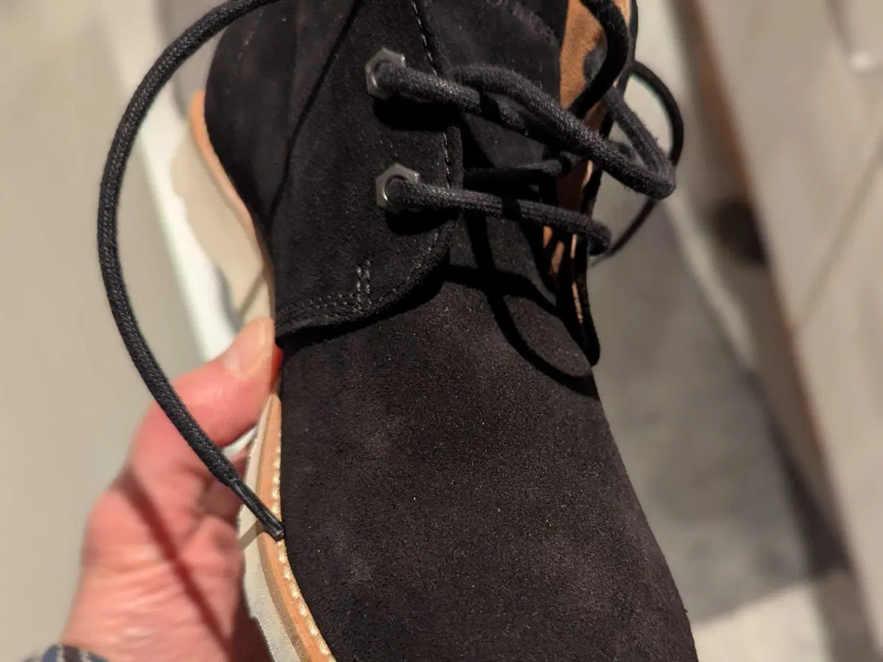 Billede 1 - Sorte ruskinds Dunderdon Herre Støvlet