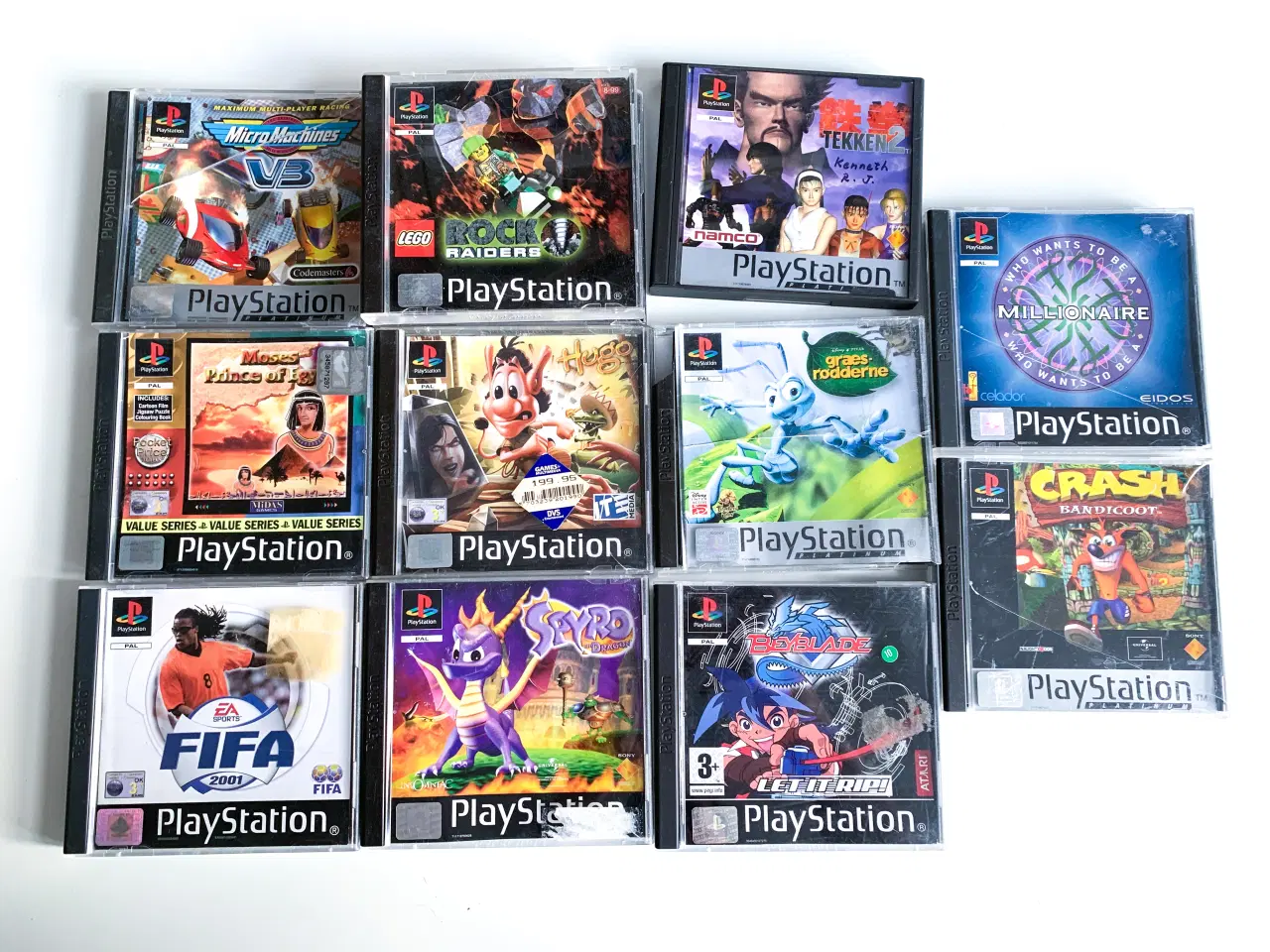 Billede 1 - Blandede PS1 spil - se priserne i beskrivelsen