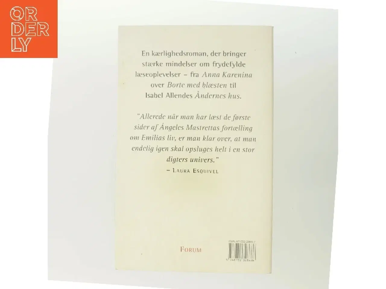 Billede 3 - Besat af kærlighed : roman af Angeles Mastretta (Bog)