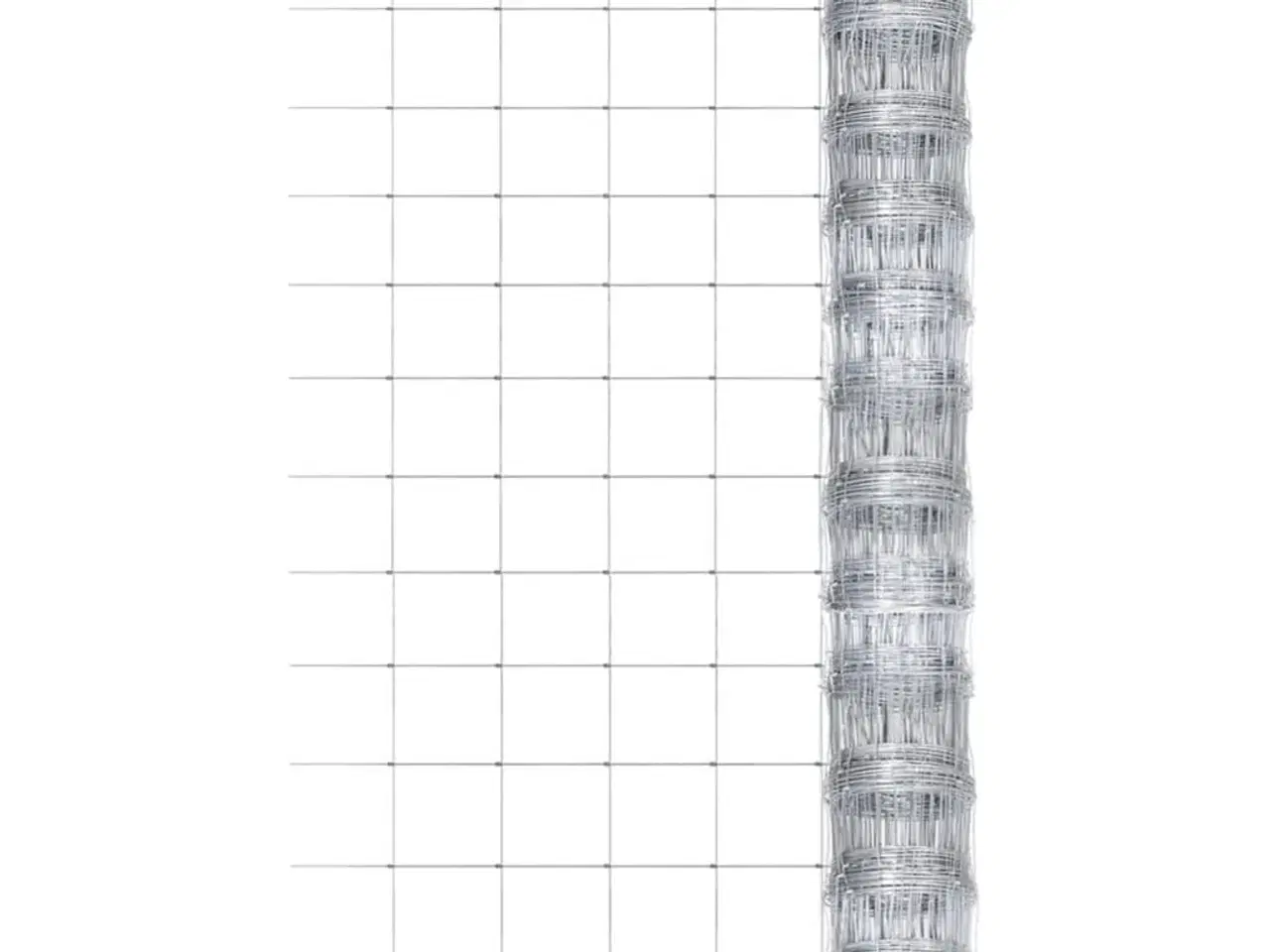 Billede 1 - Havehegn 50x1,25 m galvaniseret stål sølvfarvet
