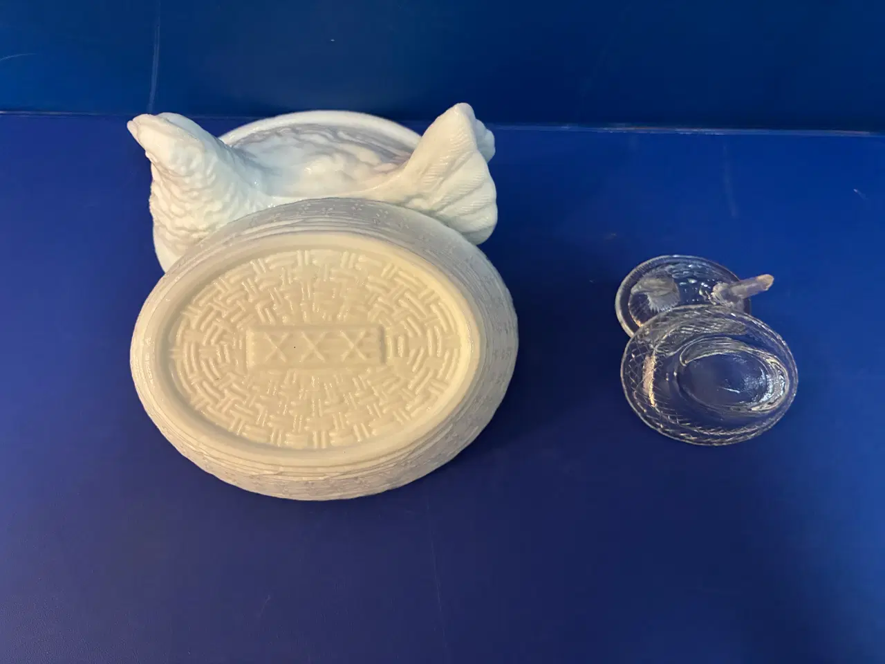 Billede 2 - TO GLASHØNS “PÅ REDE”