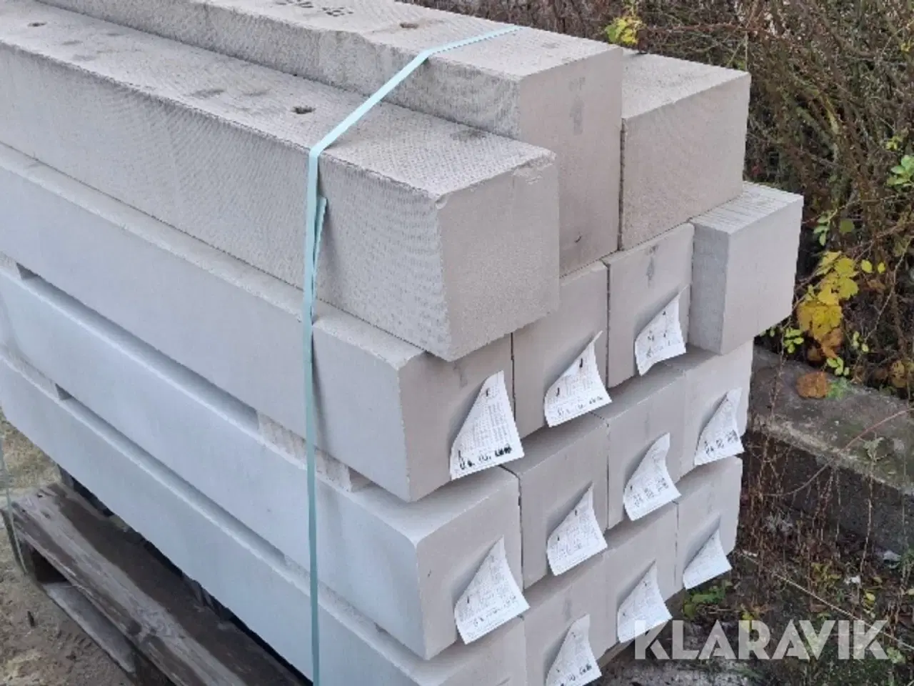 Billede 1 - Gasbeton overlæggere - 12 styk