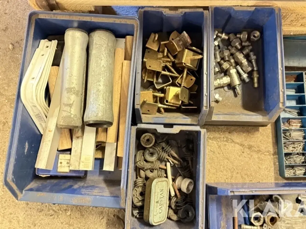 Billede 9 - Blandede bolte,skruer,møtrikker,skiver,fittings,stifter osv.