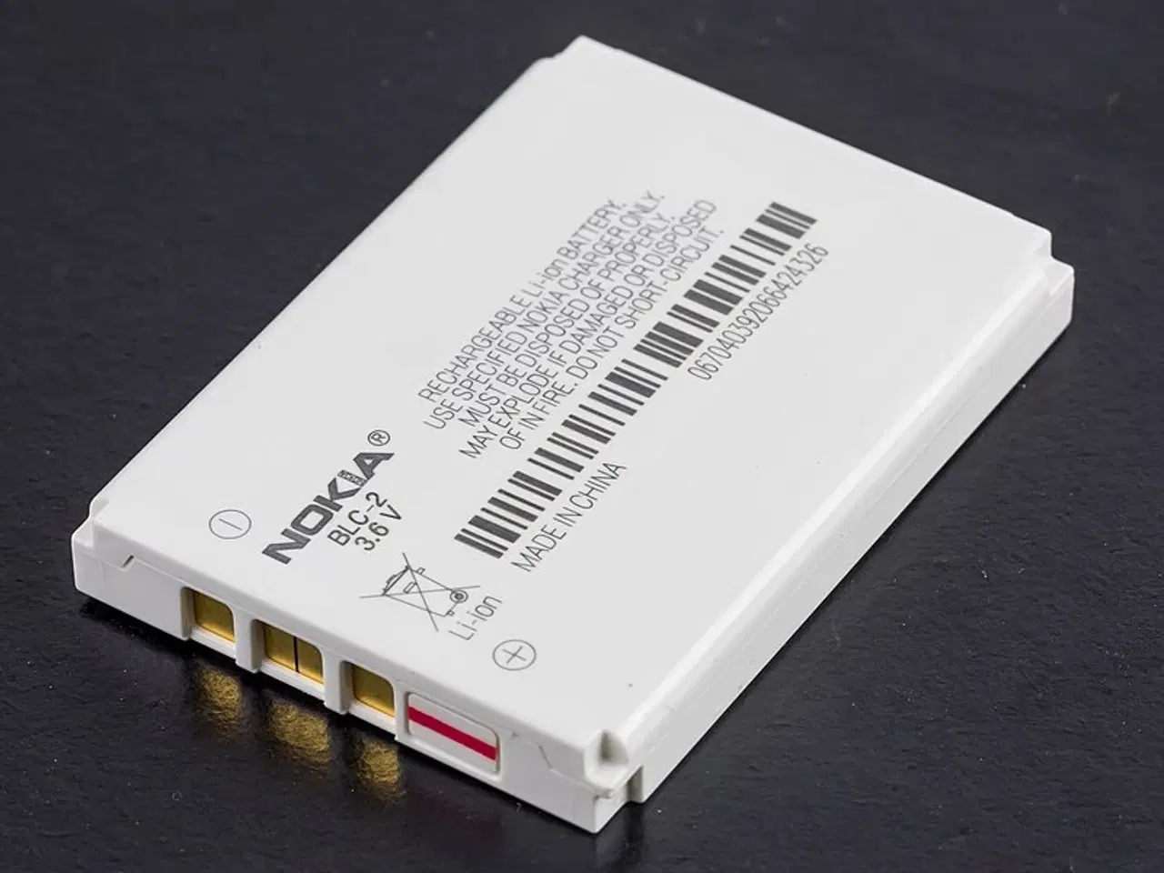 Billede 1 - Nokia BLC-2 Li-ion batteri 3,6V 1000mAh