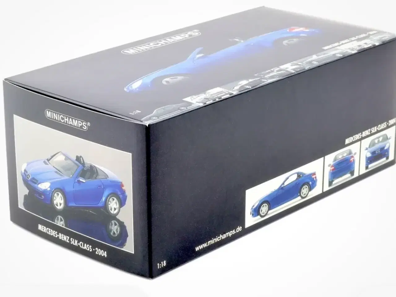 Billede 5 - 1:18 Mercedes SLK R171 Convertible 2004