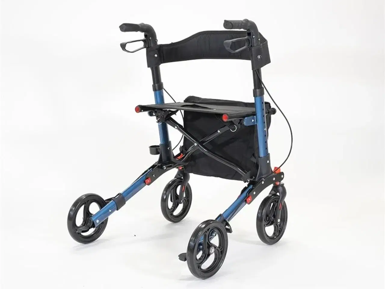 Billede 4 - Lindebjerg Rollator - Smart klik - HF-150 - Metal blå