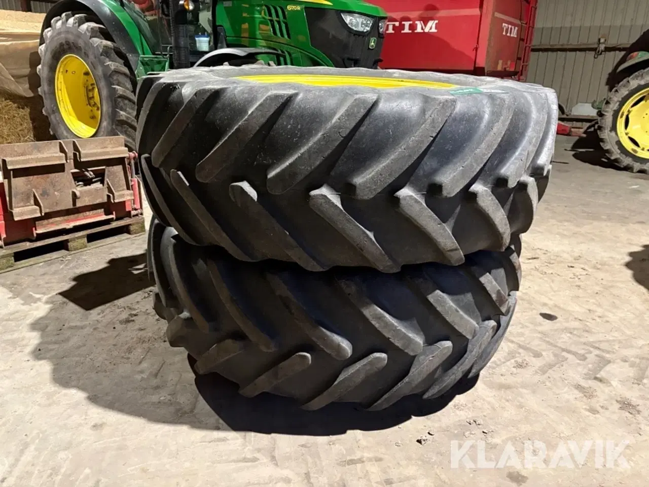 Billede 2 - Traktordæk baghjul Michlinin Multibib