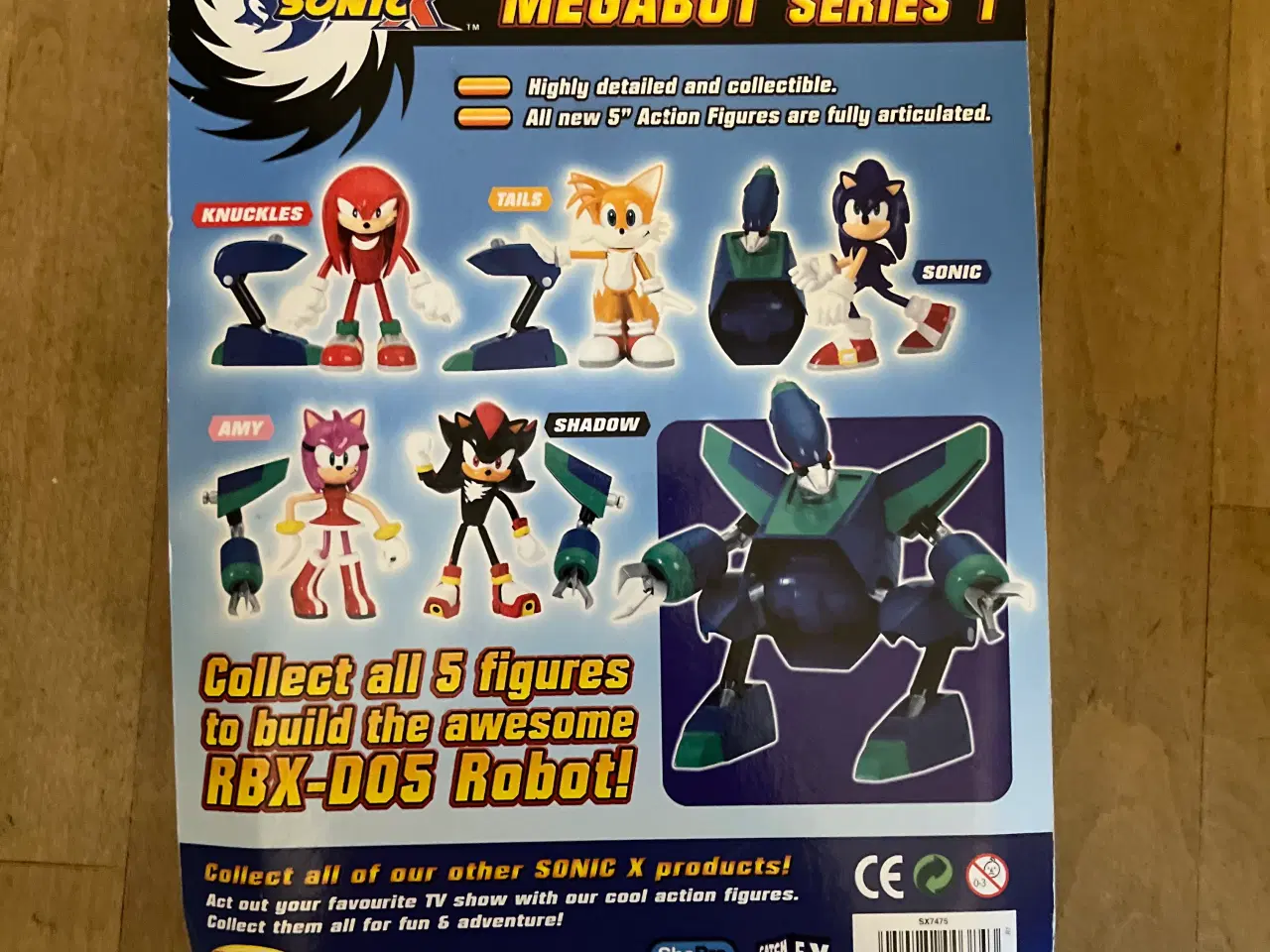 Billede 2 - Sjælden Amy MOC Figur fra Sonic Series X