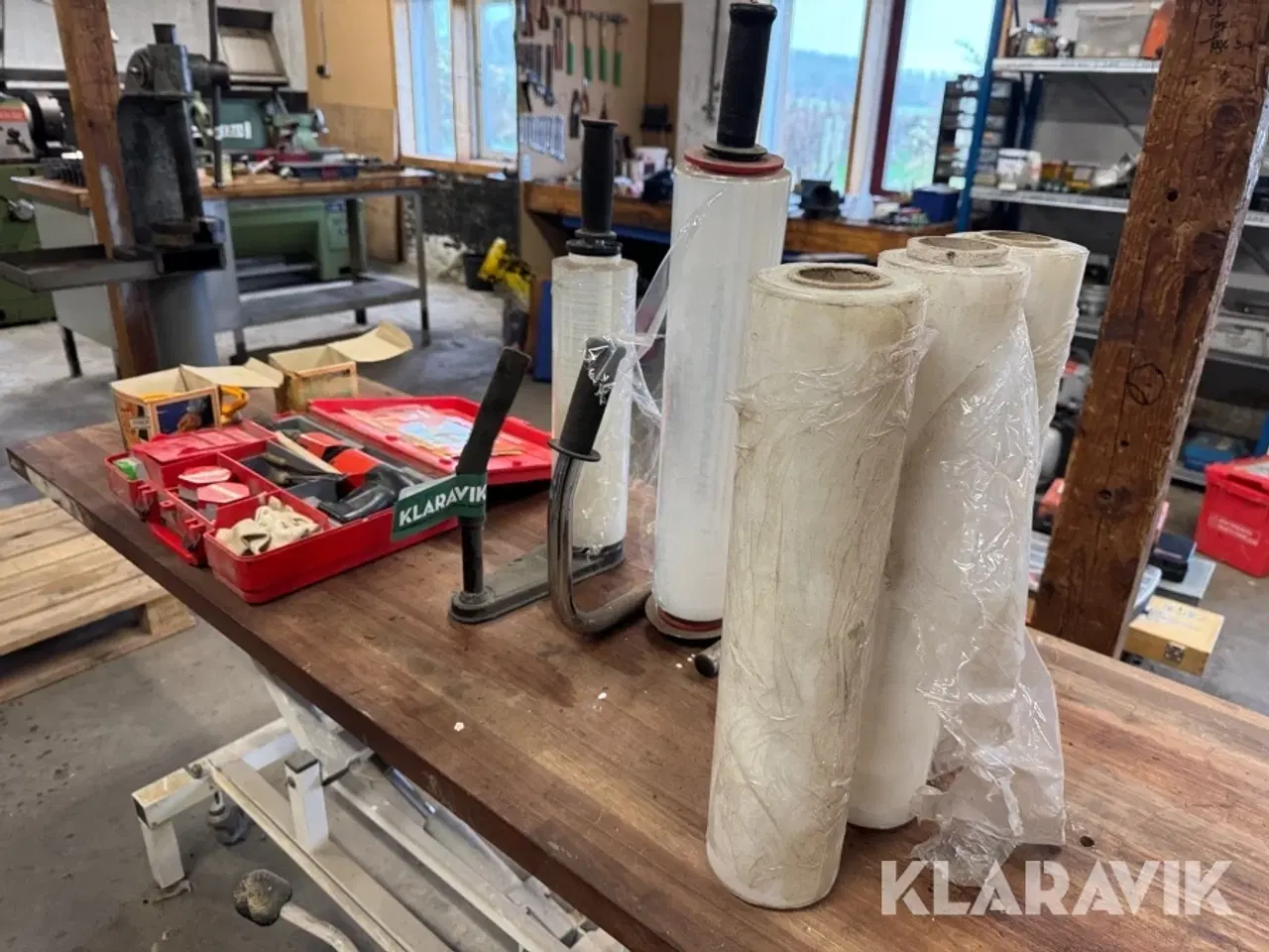 Billede 2 - Krudtdrevet sømpistol HILTO DX 400 B og folie ruller