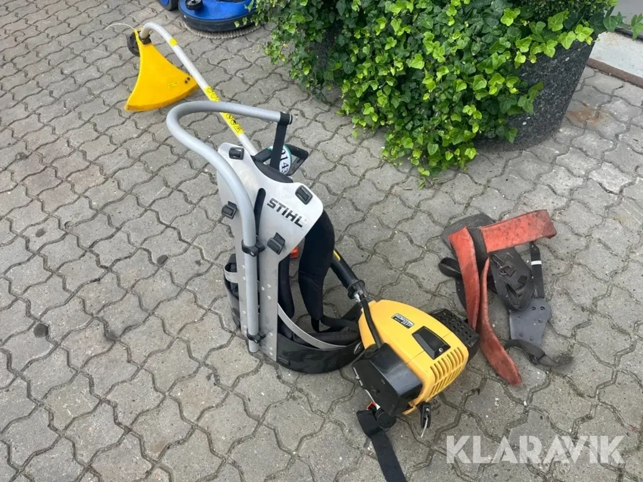 Billede 2 - Buskrydder Texas GTX 300 med Stihl rygstøtte