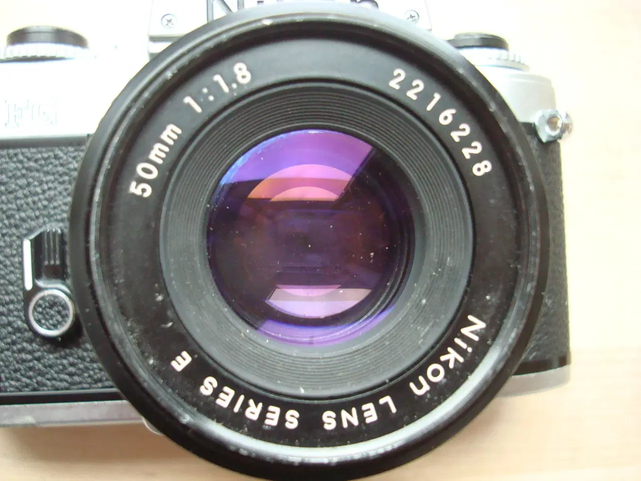 Billede 5 - Nikon FG crom m 50mm 1.8 Nikon E