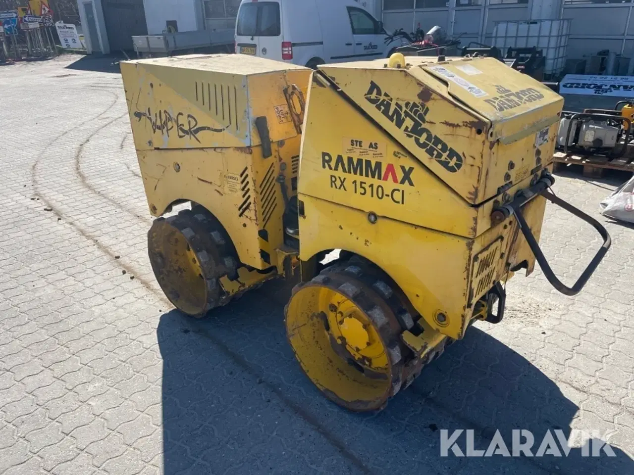 Billede 3 - Råjordkomprimator Rammax RX1510-CI