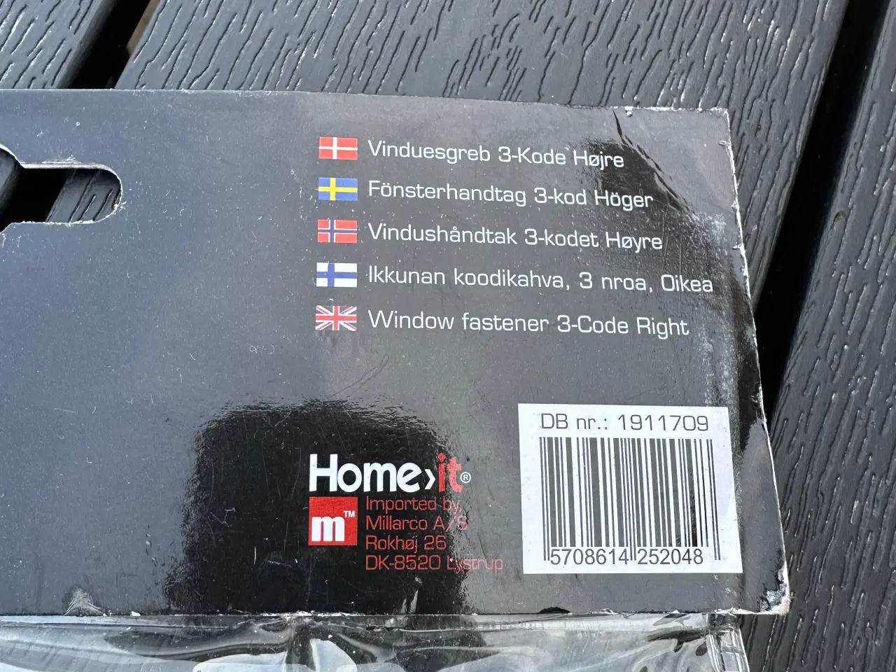 Billede 3 - Dørgreb. 3 kode Højre