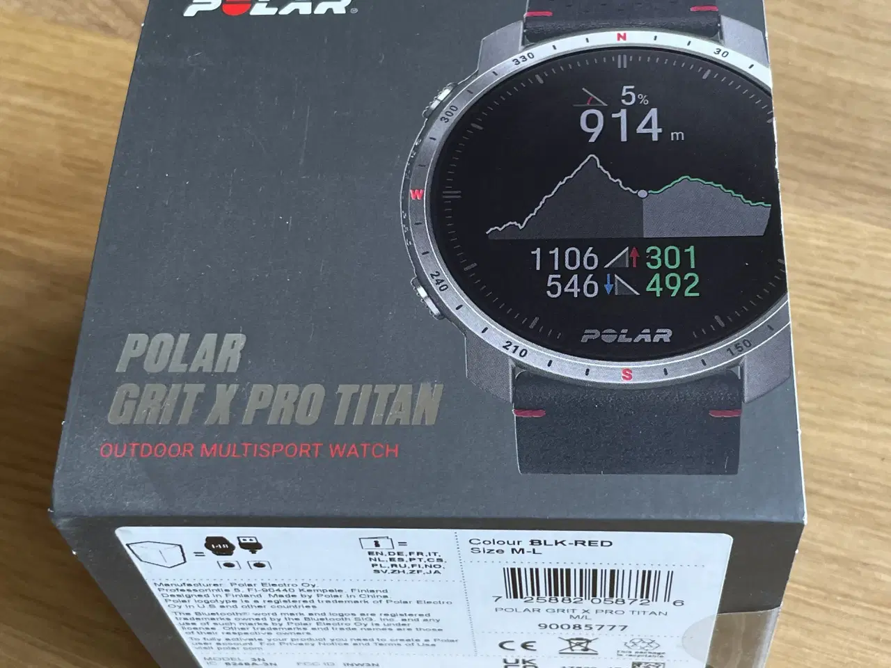 Billede 1 - Polar Grit X Pro Titan