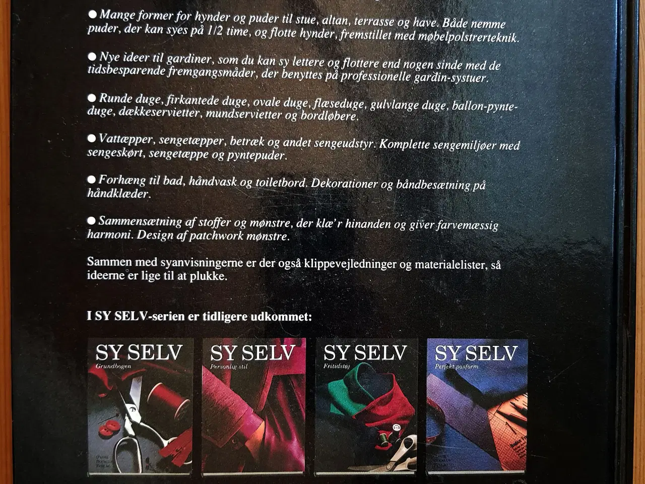 Billede 15 - 6 sy-bøger fra serien SY-SELV