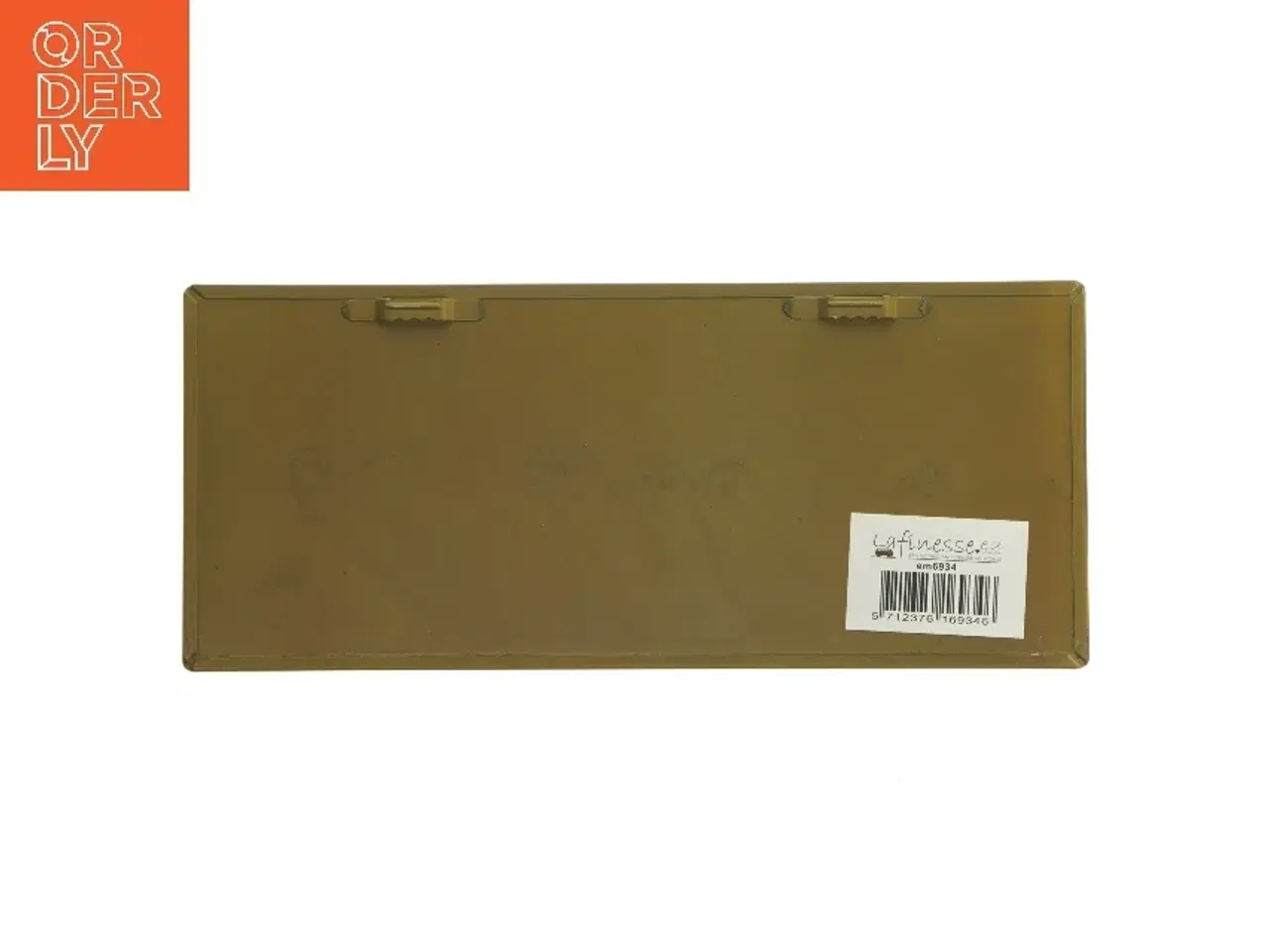 Billede 2 - Skilt med teksten &#39;Dogs Welcome&#39; fra Lafinesse (str. 30,5x13 cm)