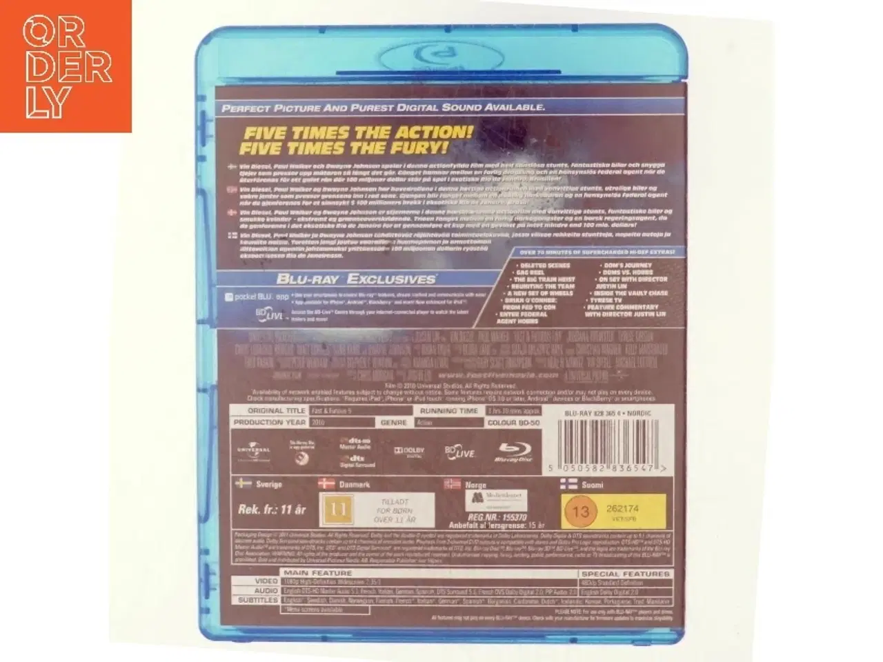 Billede 3 - Fast & Furious 5 (Blu-Ray)