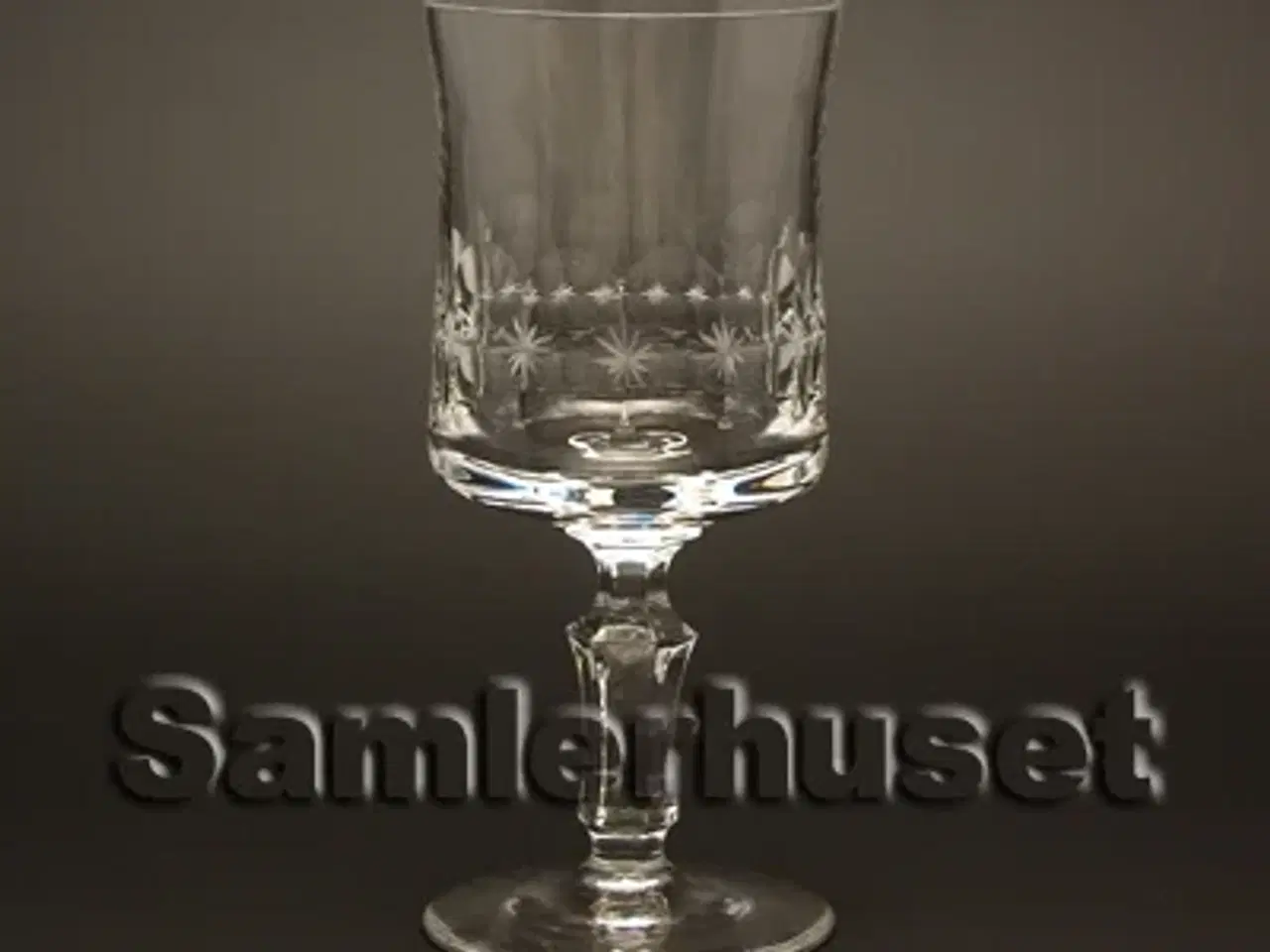 Billede 1 - Prisme Rødvinsglas. H:145 mm.