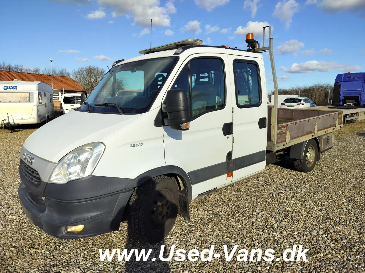 Billede 2 - Iveco 35S17 Db kabine. kran på kraftudtag