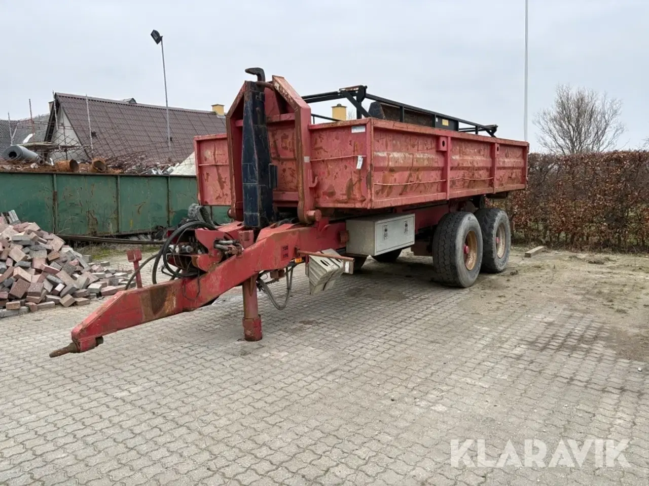 Billede 1 - Kroghejsevogn Holsø HCV 170 med kasse