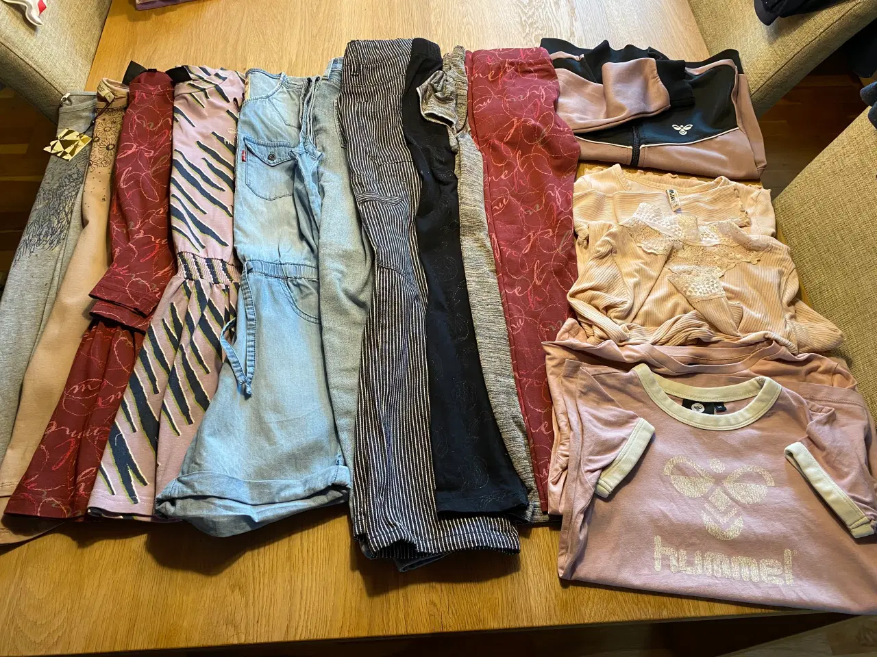 Billede 13 - Hummel kjole og leggings 128 og mere tøj i 116