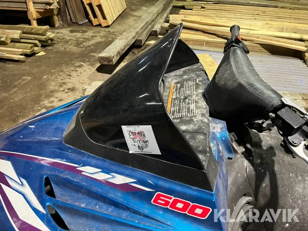 Billede 12 - Snescooter Yamaha 600 Vmax XTC