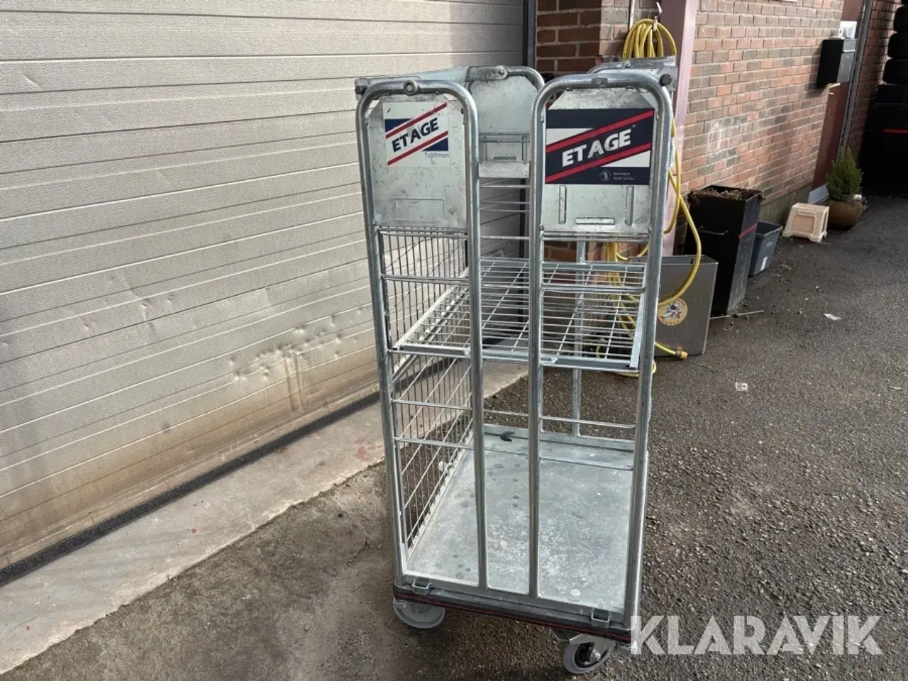 Billede 4 - Opbevaringsvogne Tvättman Etage - 15 styk