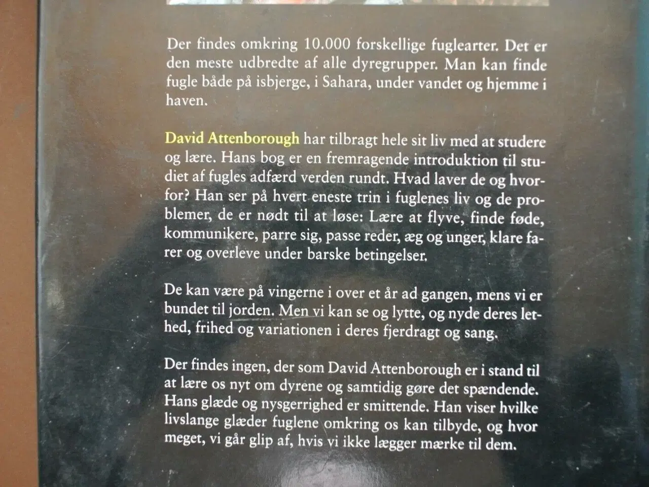 Billede 3 - fugleliv, Af david attenborough, emne: dyr