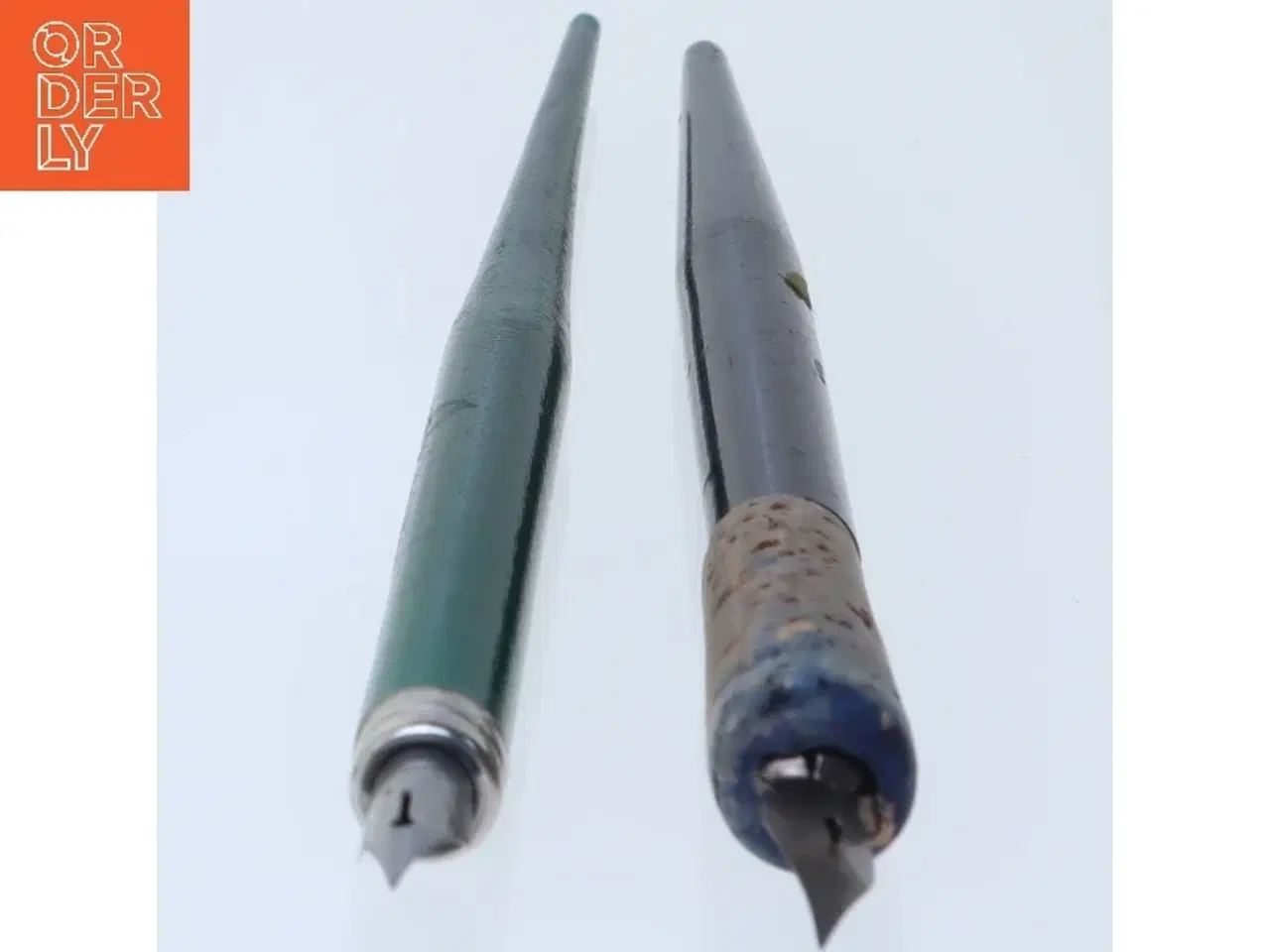 Billede 3 - Vintage fyldepenne med nib (str. 20 cm)