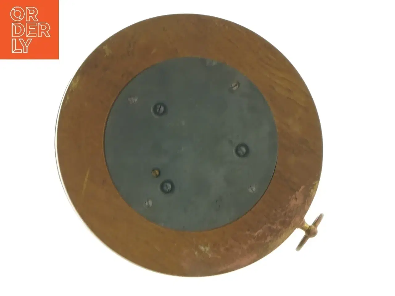 Billede 3 - Vintage barometer med træramme (str. Ø 16 cm)