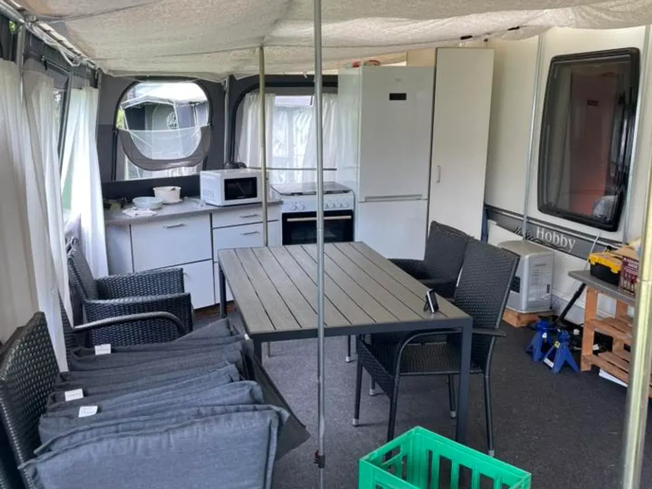 Billede 9 - Hobby Carvan 780 WFU Prestige 2013 m. Fortelt