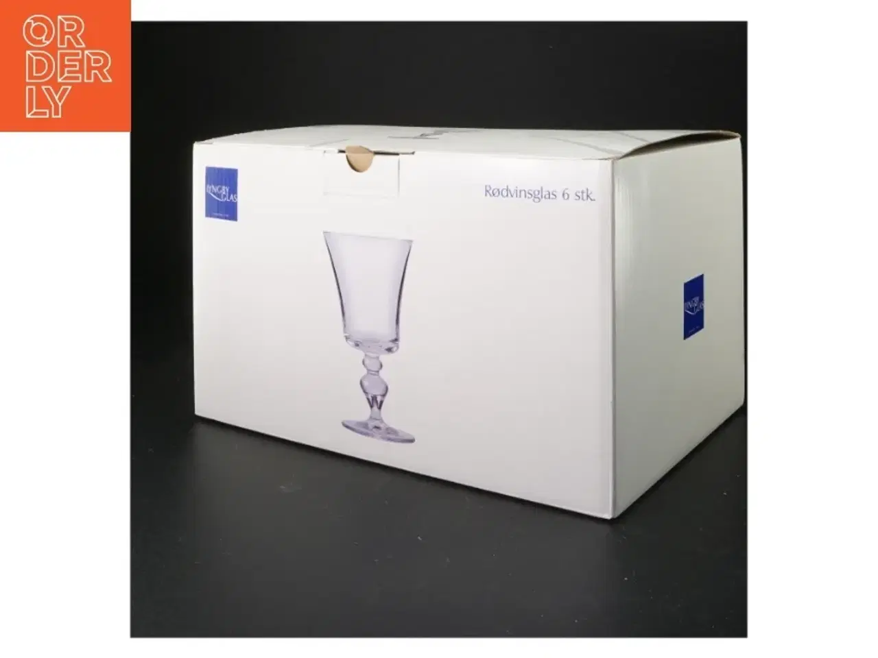 Billede 1 - Rødvinsglas fra Lyngby glas (str. 23 cl 6 styk)