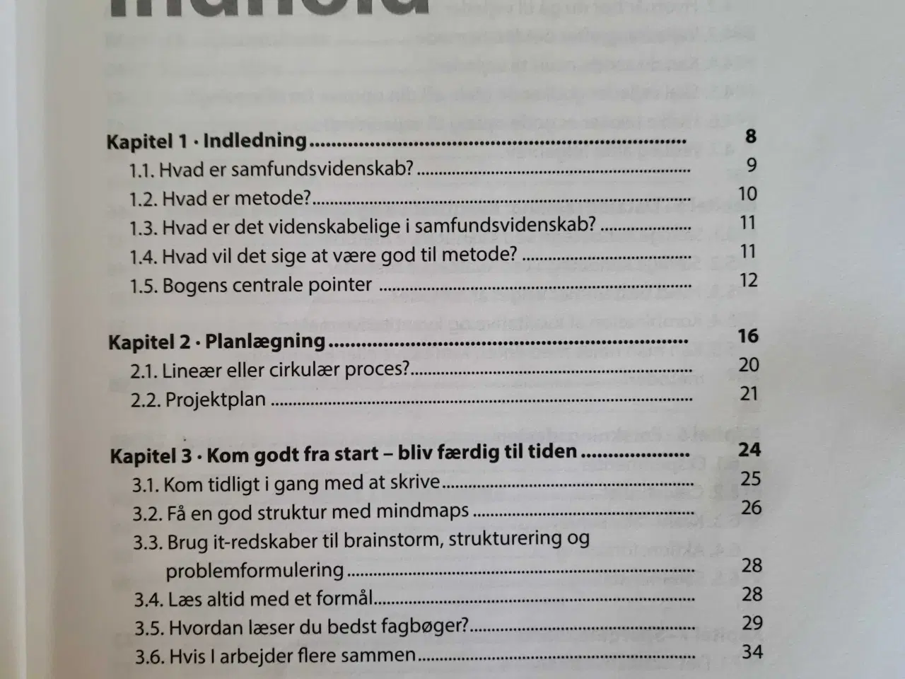 Billede 5 - Metode og projektskrivning : en introduktion