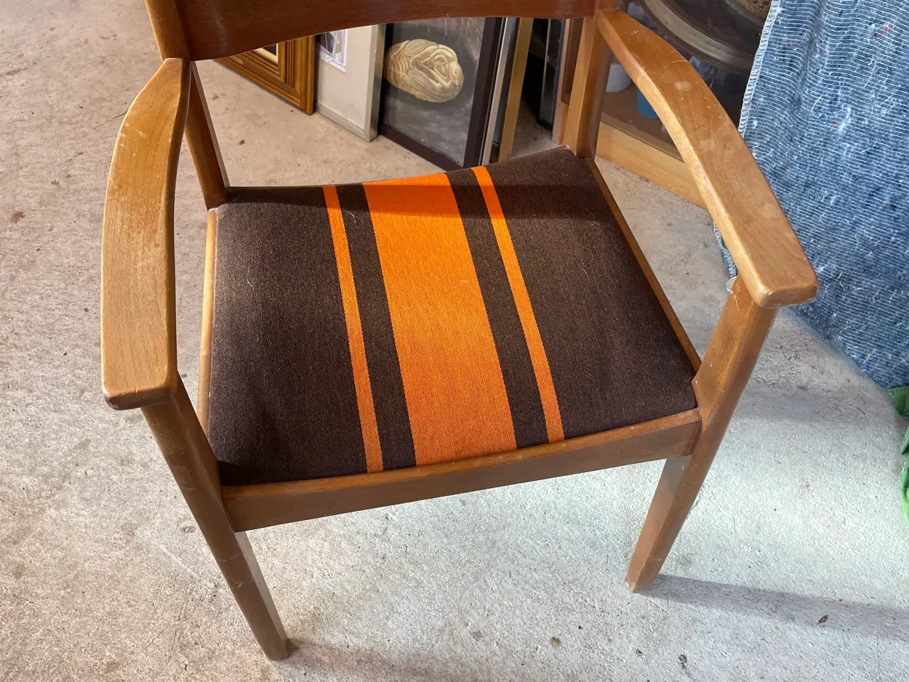 Billede 2 - Stol i teak og bøg