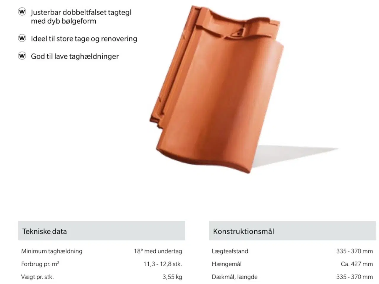 Billede 4 - Tagsten nye røde