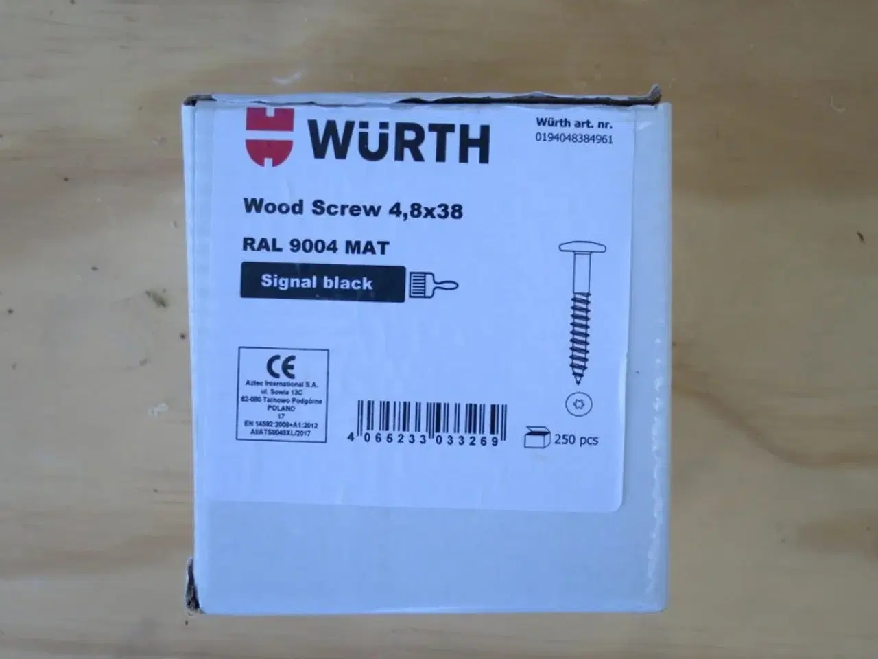 Billede 3 - Wurth Facadeskrue 4,8X38