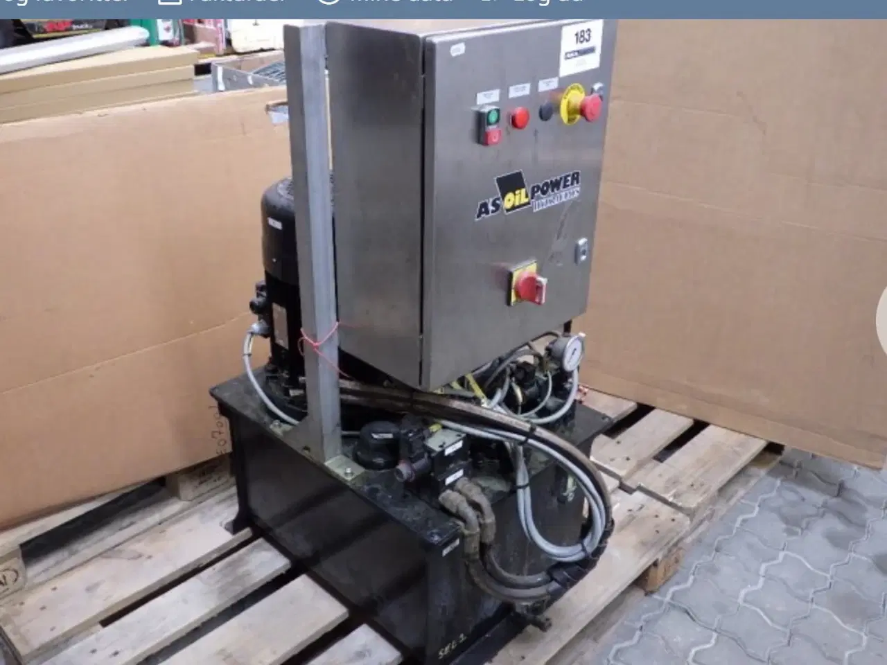 Billede 6 - Hydraulik station