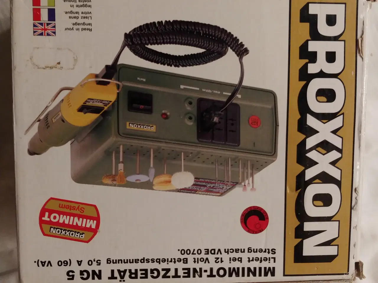 Billede 3 - Proxxon Minimot 40/E og megen tilbehør læs