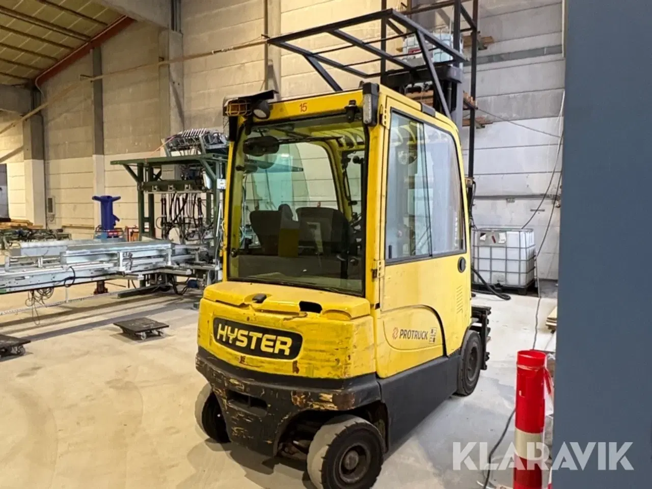 Billede 4 - Truck Hyster J3,0XN 4 gaffels aggregat