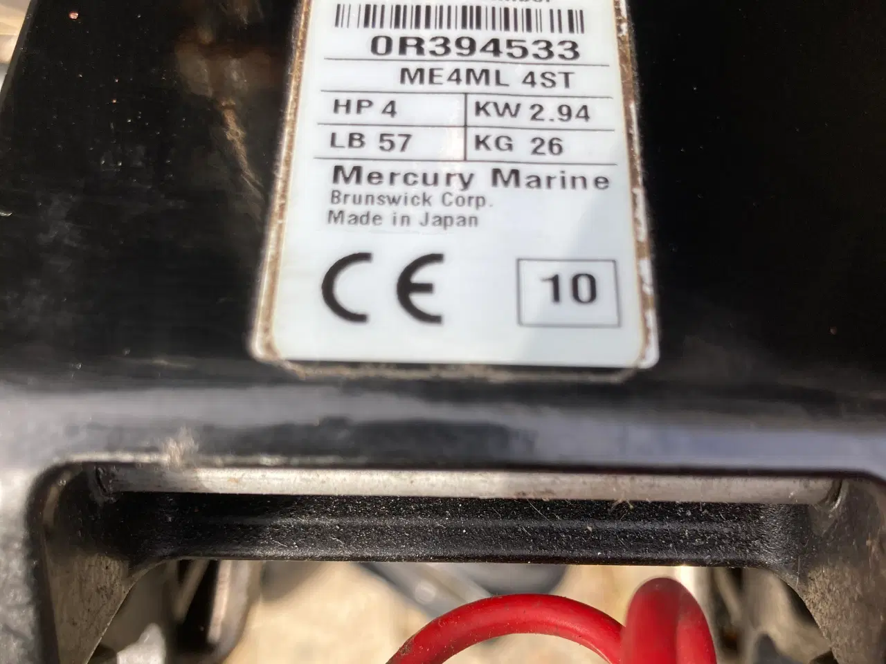 Billede 3 - Mercury 4HK 4 taks motor