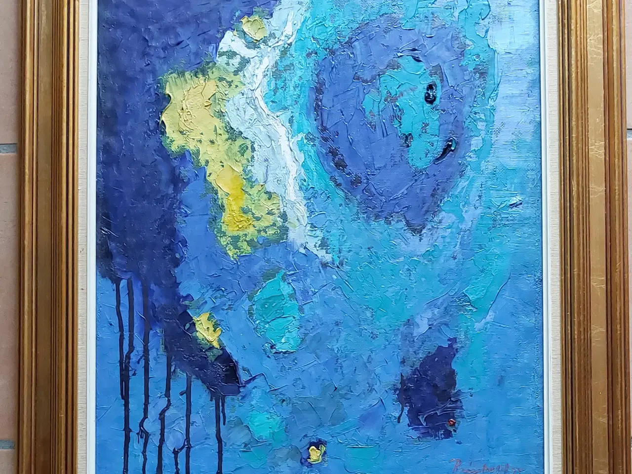 Billede 1 - HARALD REINHOLD - ( 1911 - 1996 ) - oliemaleri