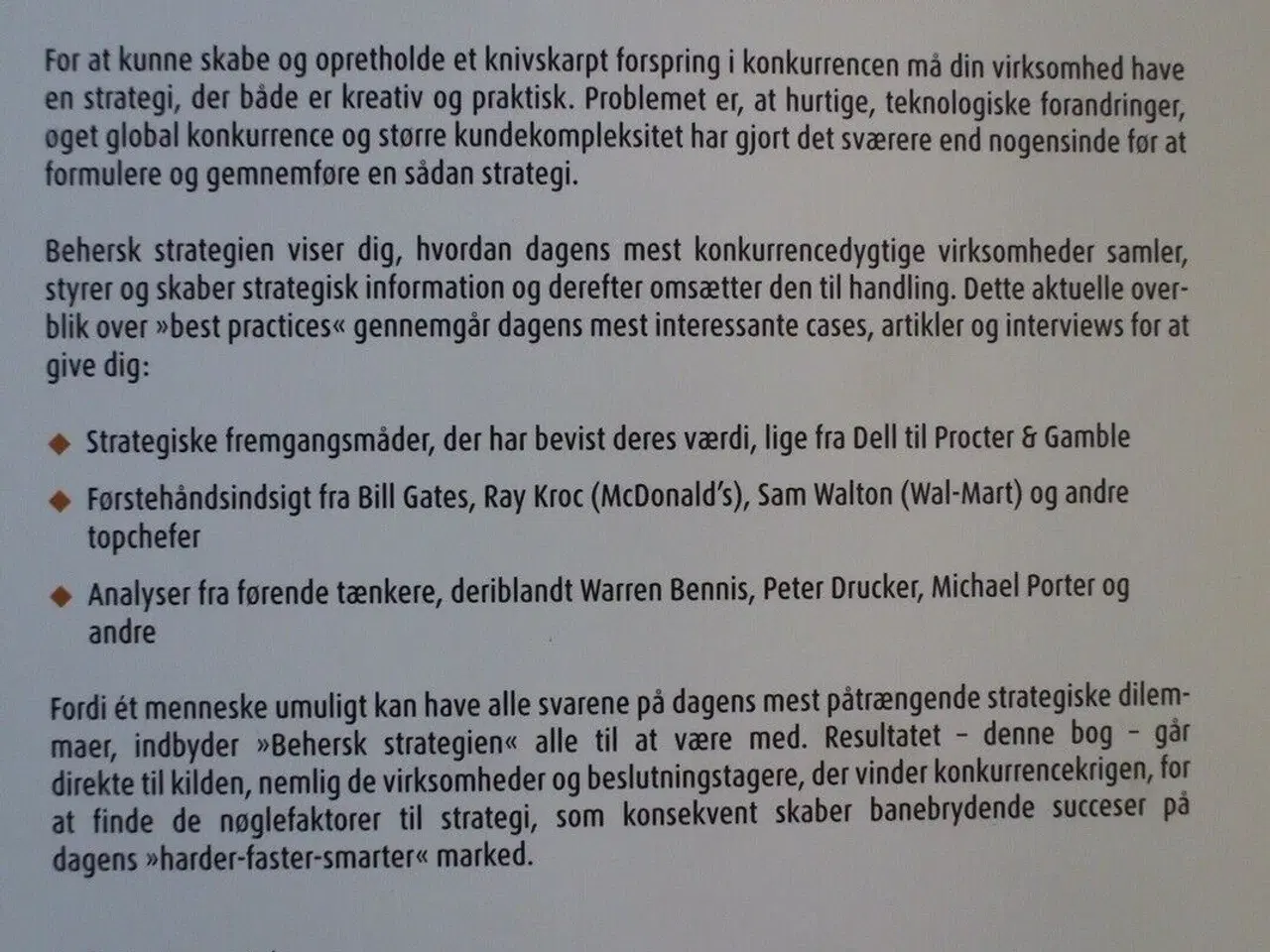Billede 4 - behersk strategien - indsigt fra verdens største ,