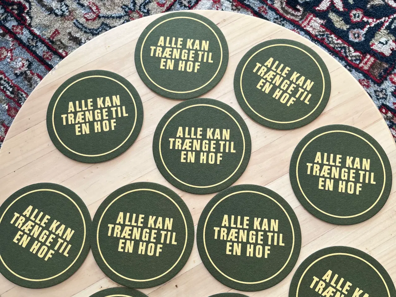 Billede 2 - 11 ølbrikker “alle kan trænge til en Hof”
