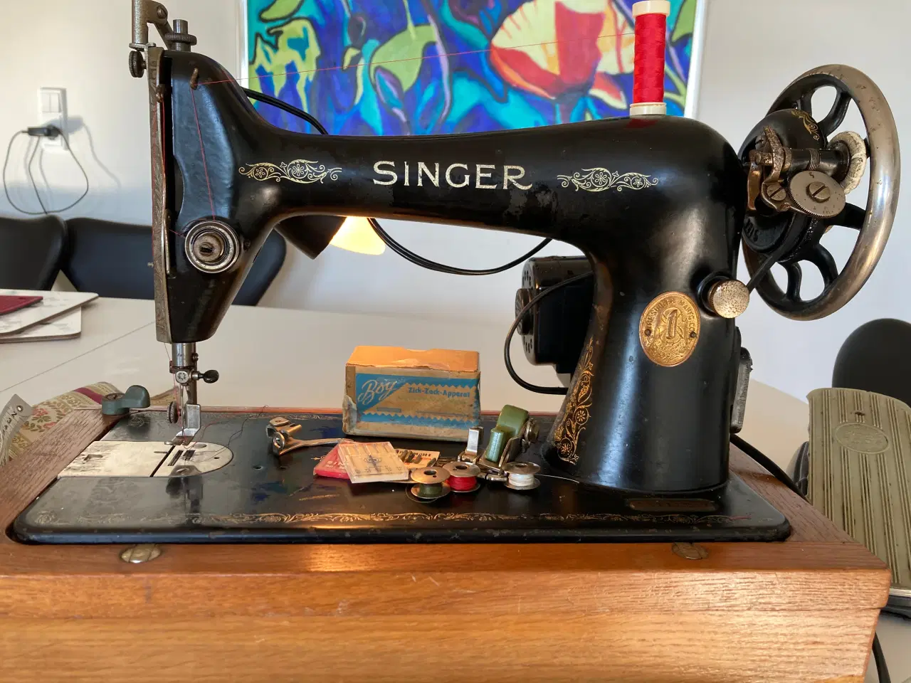 Billede 1 - Singer symaskine