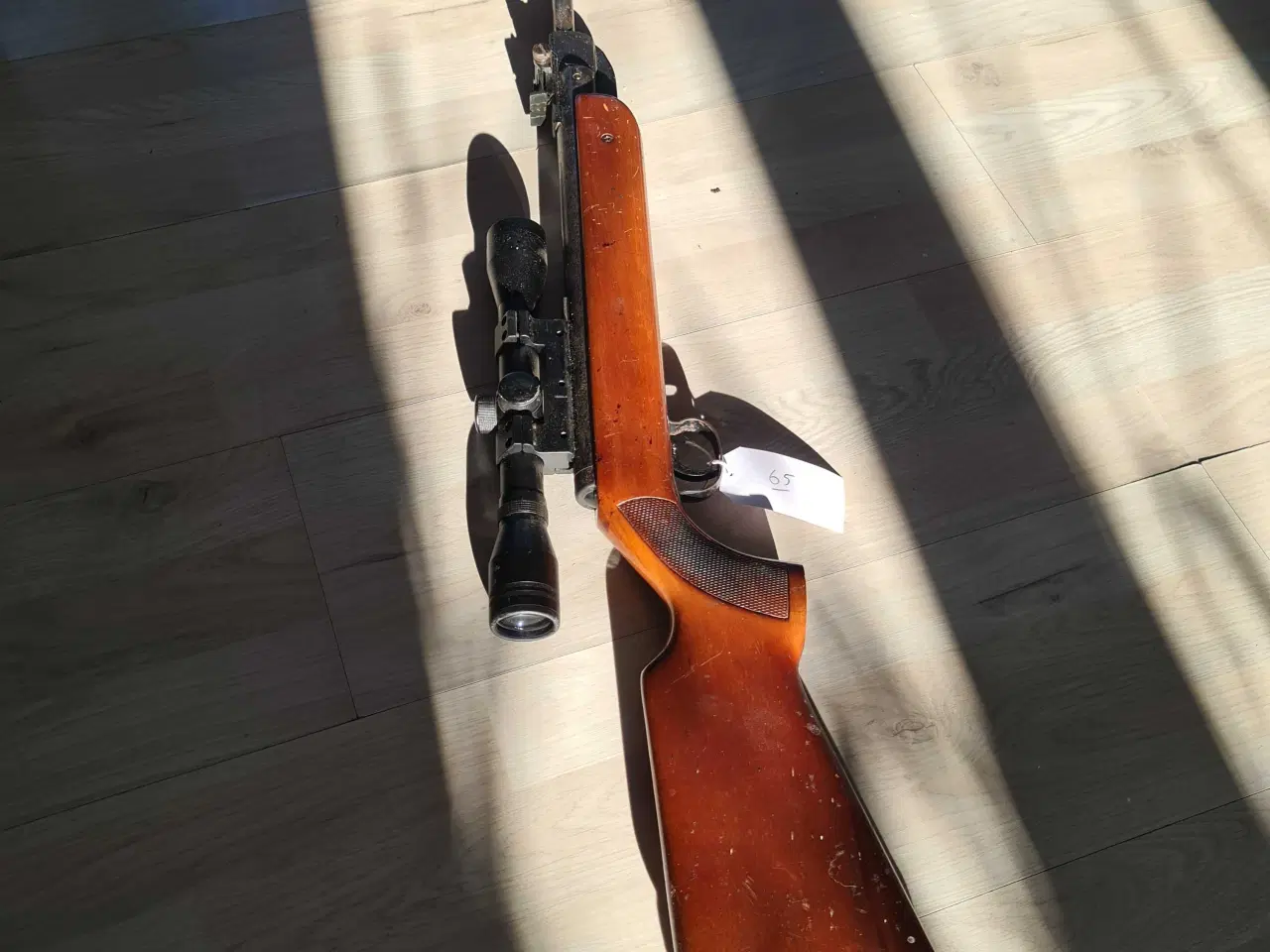 Billede 2 - Gammelt diana 35 luftgevær med kikkert sigte